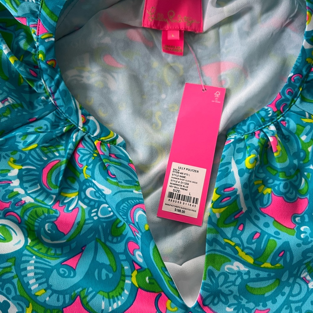 NWT Lilly Pulitzer Shannon Tiered Swing Dress